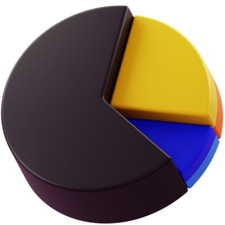 Diagramme circulaire  3D Icon