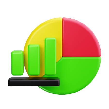 Diagramme circulaire  3D Icon