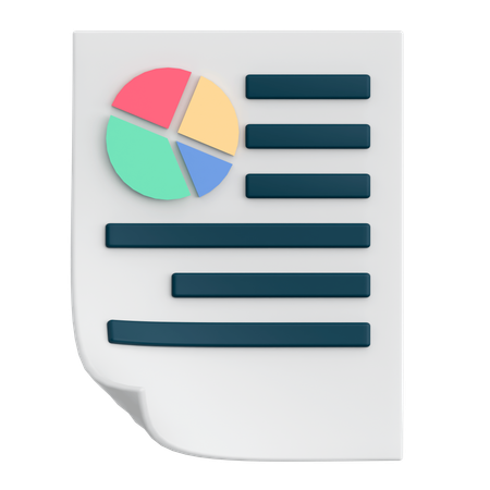 Diagramme circulaire d'affaires  3D Icon