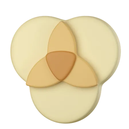 Diagramme de Venn  3D Icon