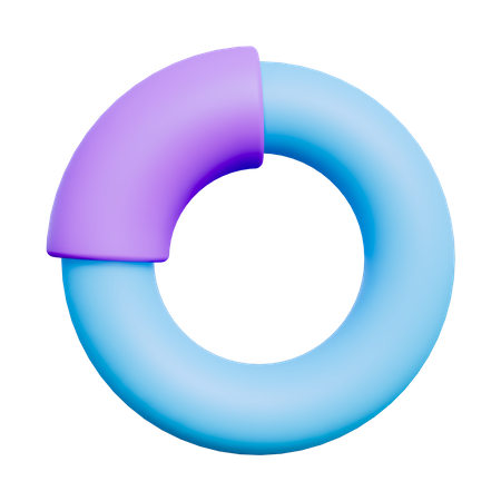 Diagramme circulaire  3D Icon