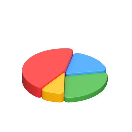 Diagramme circulaire  3D Icon