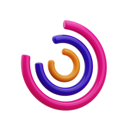 Diagramme circulaire  3D Icon