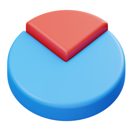 Diagramme circulaire  3D Icon