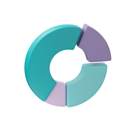 Diagramme circulaire  3D Icon