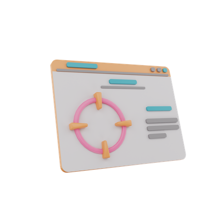 Diagramme d'affaires  3D Icon