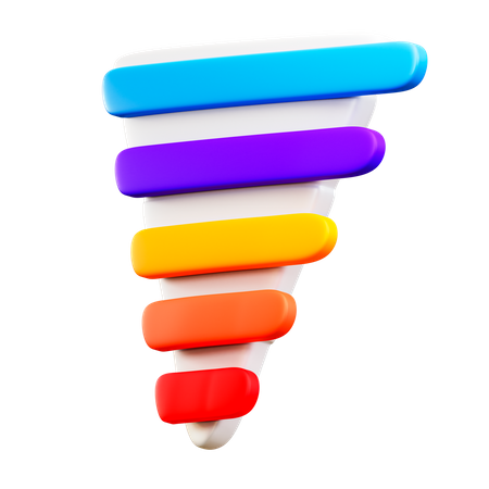 Diagramme pyramidal  3D Icon