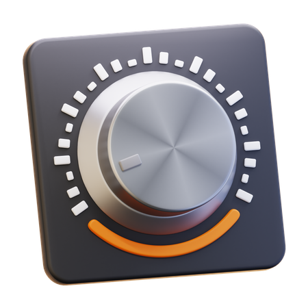 Dial de sintonia  3D Icon