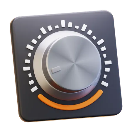 Dial de sintonia  3D Icon