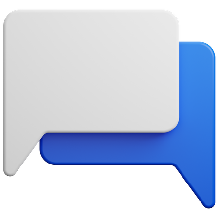 Dialog Chat  3D Icon