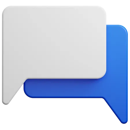 Dialog Chat  3D Icon