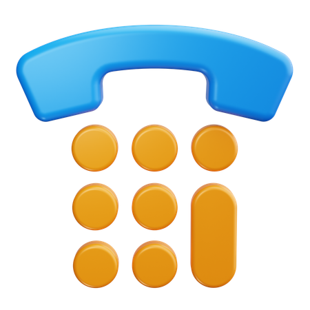 Dialpad  3D Icon