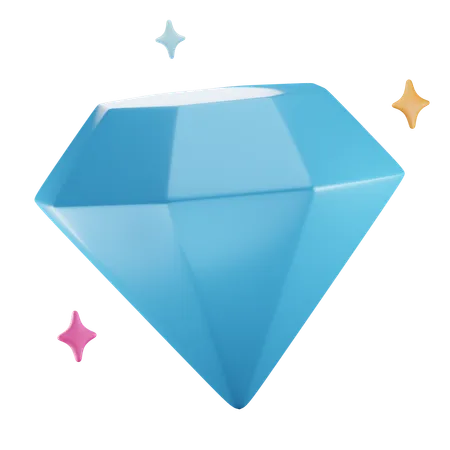 Diamant  3D Icon