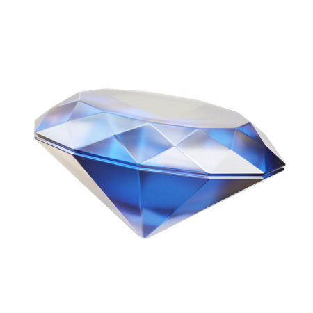 Diamant  3D Icon