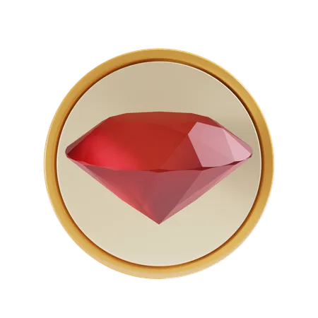 Diamant  3D Icon