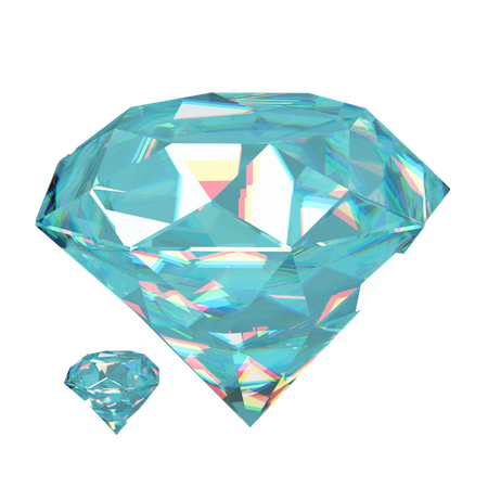 Diamant  3D Icon