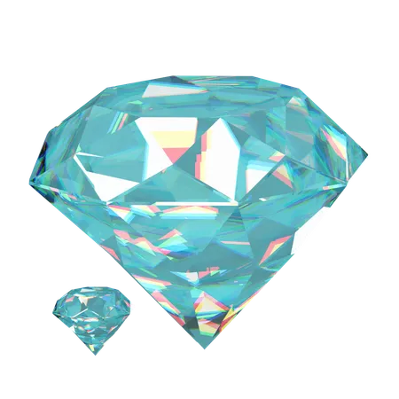 Diamant  3D Icon