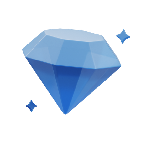 Diamant  3D Icon