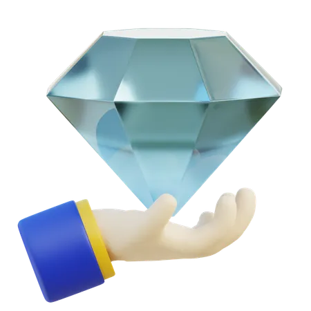 Diamant  3D Icon