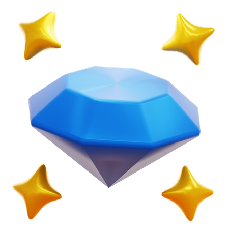 Diamant  3D Icon