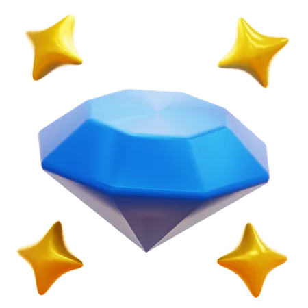 Diamant  3D Icon