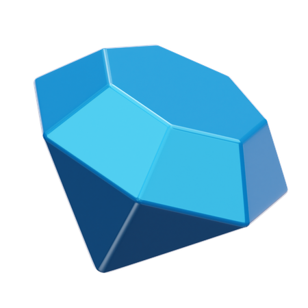 Diamant  3D Icon