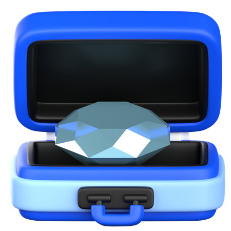 Diamant  3D Icon