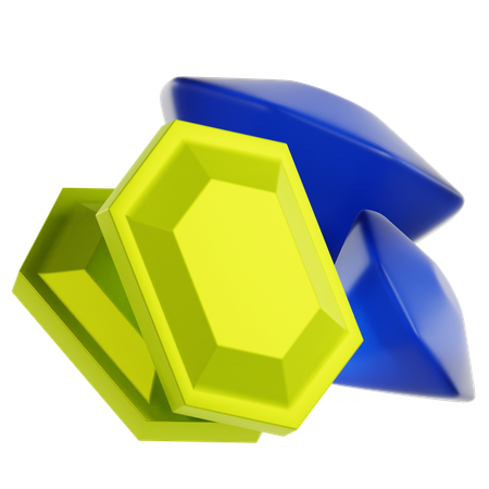 Diamant  3D Icon