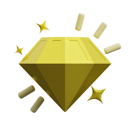 Diamant  3D Icon