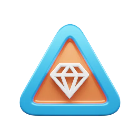 Diamant  3D Icon