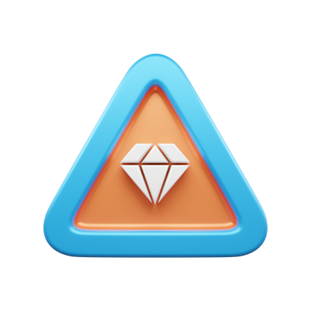 Diamant  3D Icon