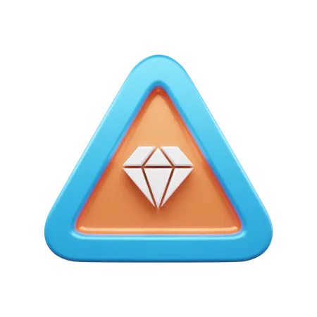 Diamant  3D Icon