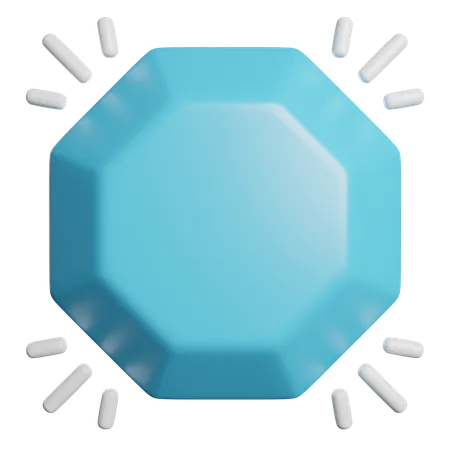 Diamant  3D Icon