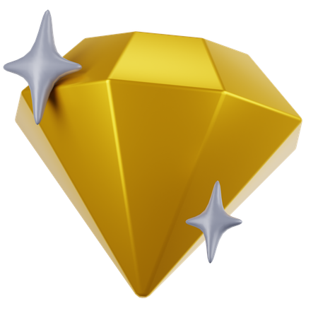 Diamant  3D Icon