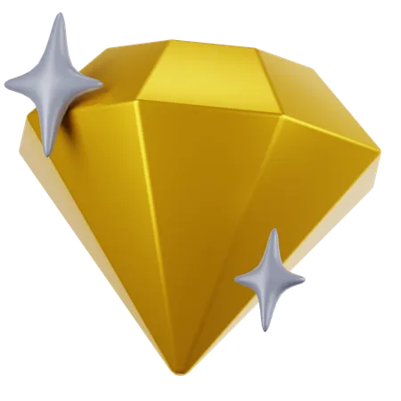 Diamant  3D Icon