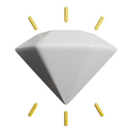 Diamant  3D Icon