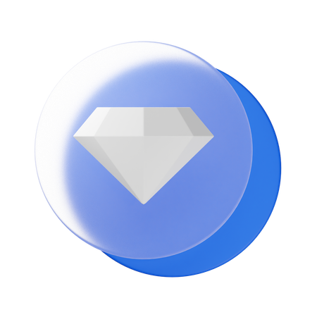 Diamant  3D Icon