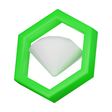 Diamant  3D Icon