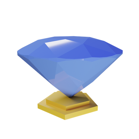 Diamant  3D Illustration