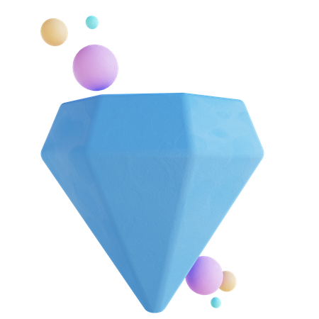 Diamant  3D Illustration