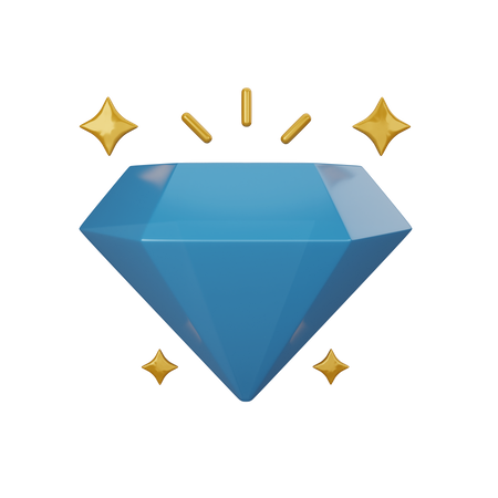 Diamant  3D Icon