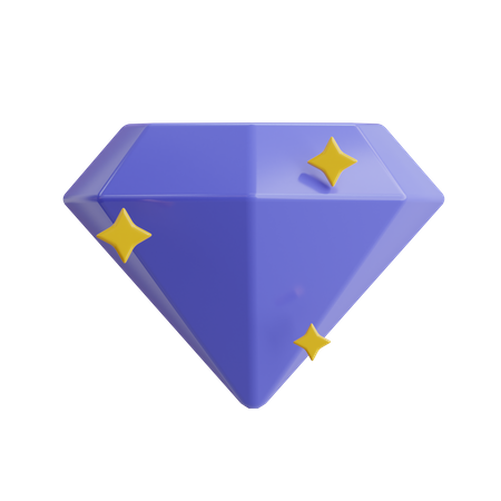 Diamant  3D Icon