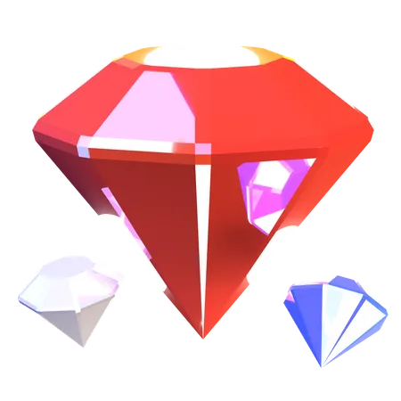 Diamant  3D Icon