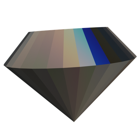 Résumé de diamant  3D Icon