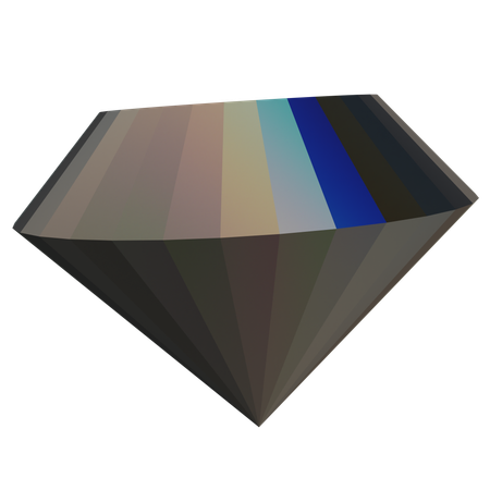 Diamant abstrakt  3D Icon