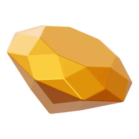 Diamant abstrakt form  3D Icon