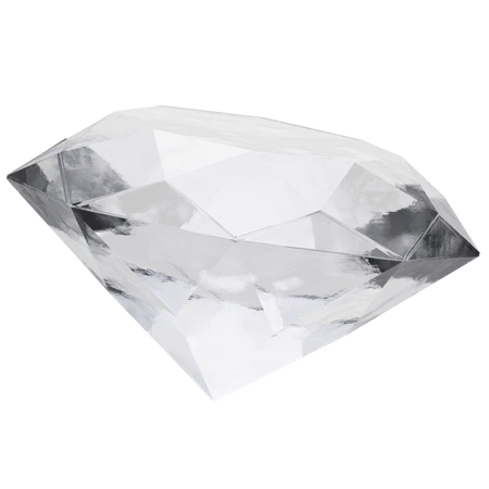 Diamant de glace  3D Icon