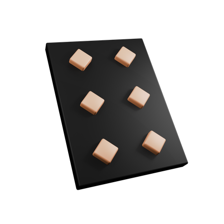 Diamant-Karte  3D Icon