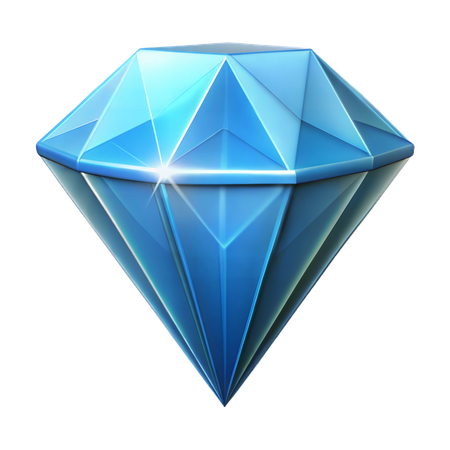 Diamant pierre précieuse  3D Icon