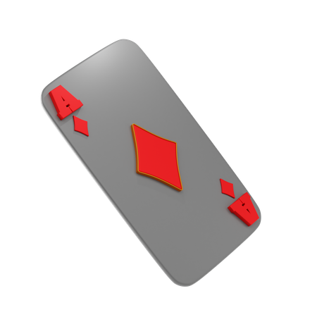 Diamant-Zugangskarte  3D Icon